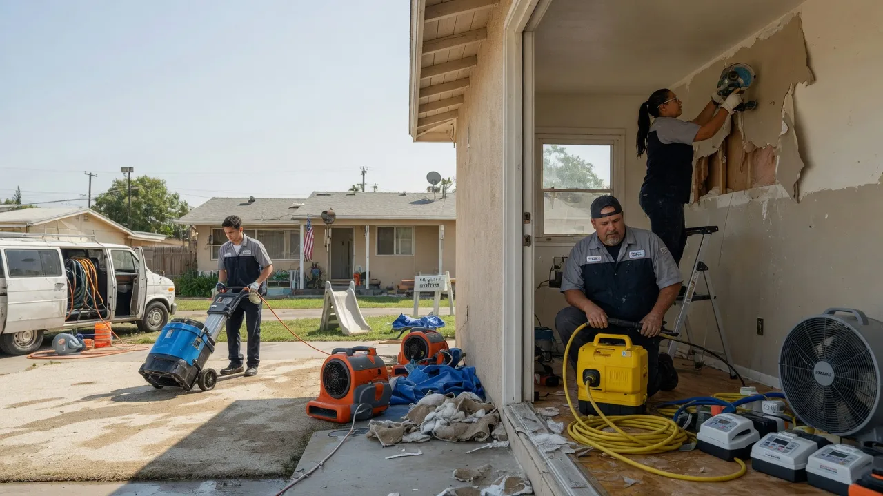 Water Damage Restoration in Burlington, MI near me